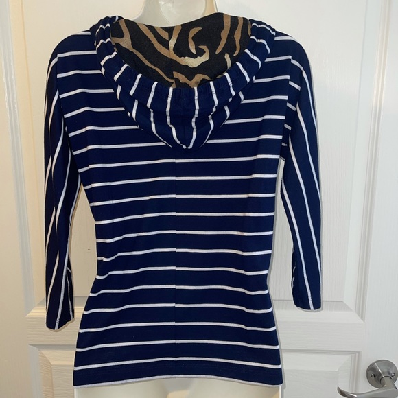 Kim kardashian stripe hoodie with front pockets - Picture 7 of 8